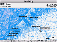 Garminscreen on Mapsource Bathymetric Pc Screen Examples  Click To Enlarge