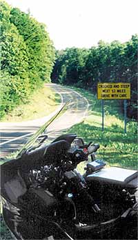 CROOKED AND STEEP NEXT 52 MILES DRIVE WITH CARE