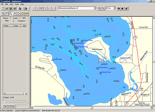 LakeMaster Maps - Minnesota LakeMaster ProMap