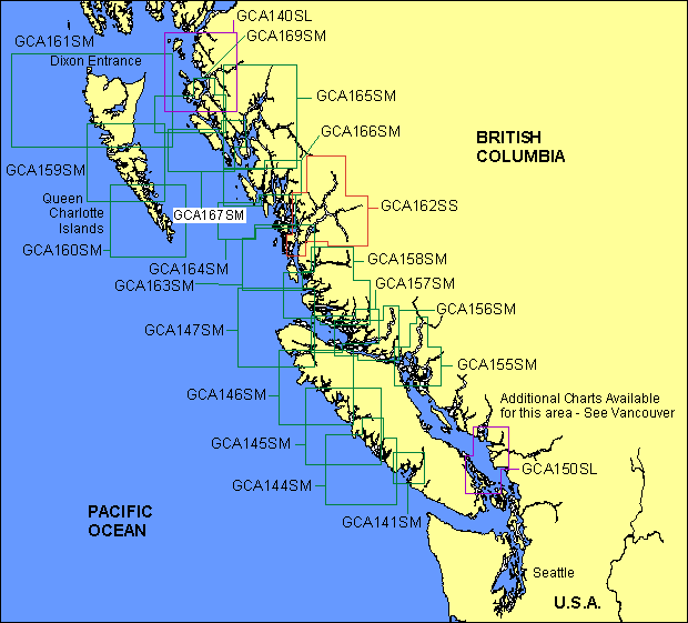South Puget Sound Charts