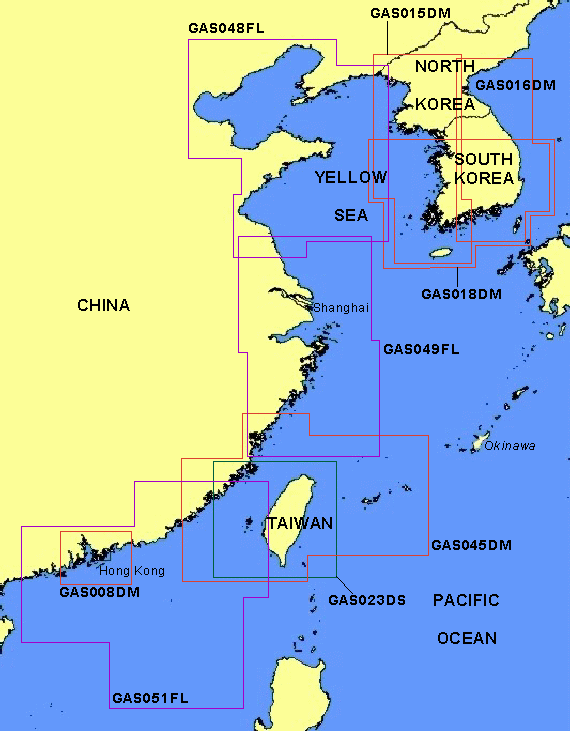 salvar Tesauro Espectáculo Garmin: Offshore Cartography G-Charts: China Sea