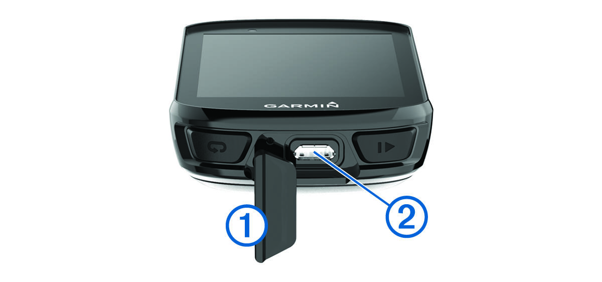 Two functions in one unique Gomadic TipExchange enabled cable USB Data Hot Sync Straight Cable designed for the Garmin EDGE Touring Plus with Charge Function 