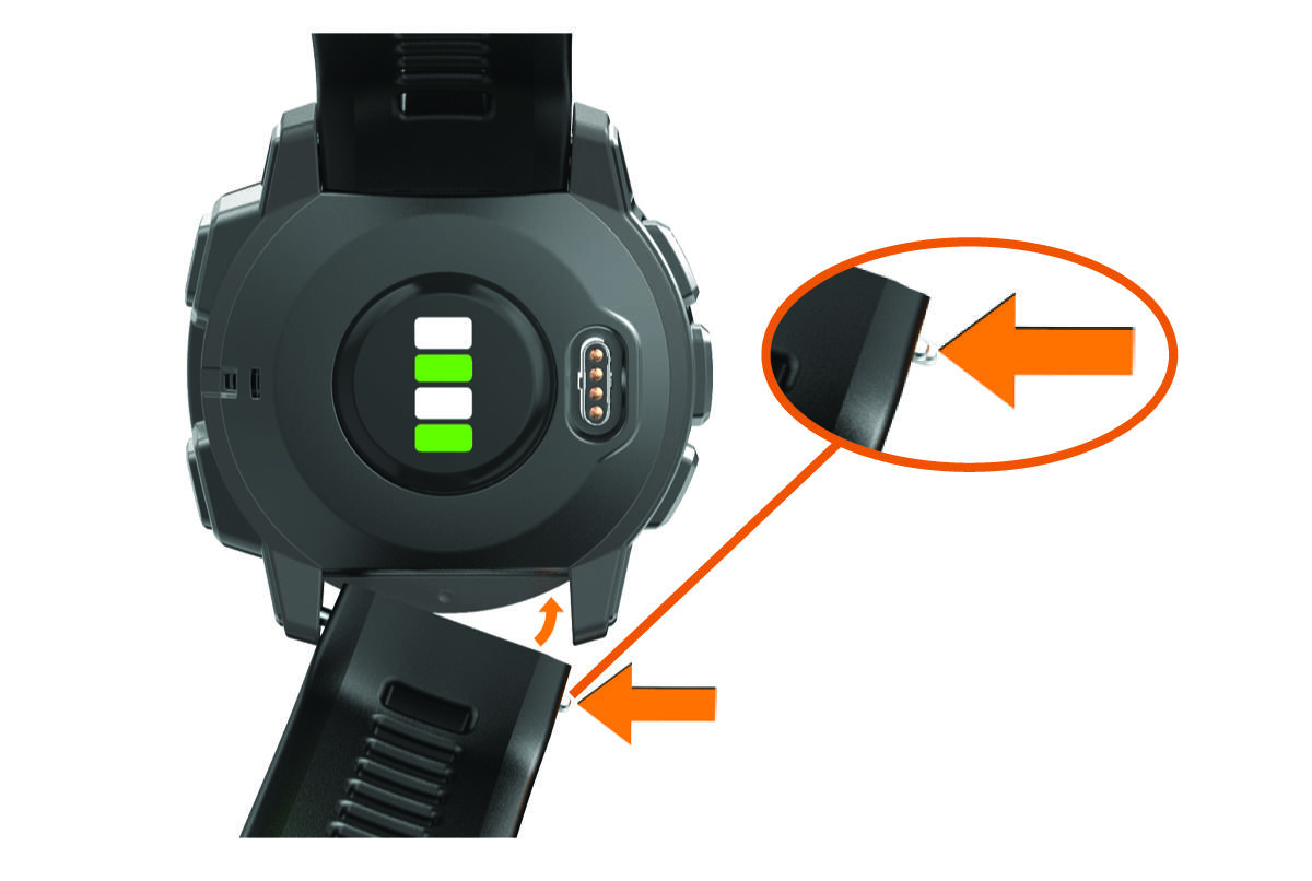 INSTINCT SOLAR TACTICAL Owner’s Manual Changing the Bands