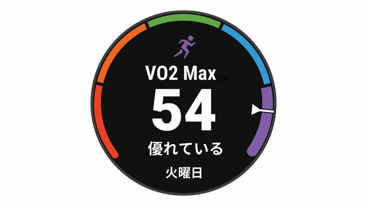 QUATIX 7 SERIES 操作マニュアル - VO2 Max（最大酸素摂取量）