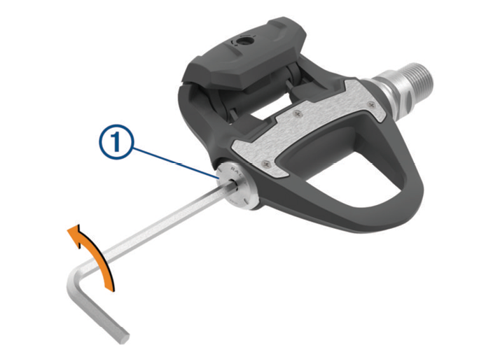 ②garmin Rally(右側のみ) ②garmin Rally(右側のみ) Rally XC : ペダルの左右の見分け方