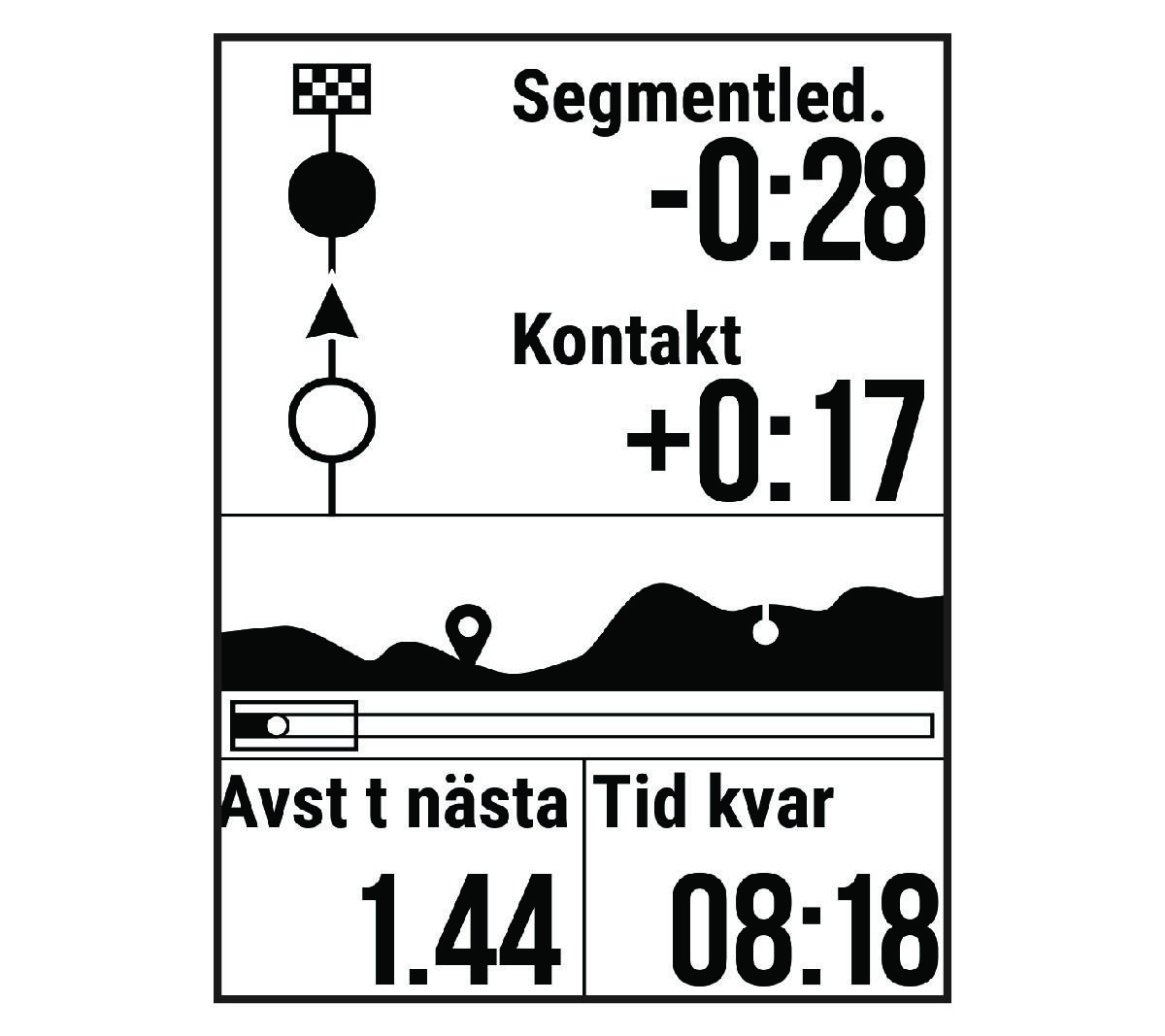 Racingdata för segment