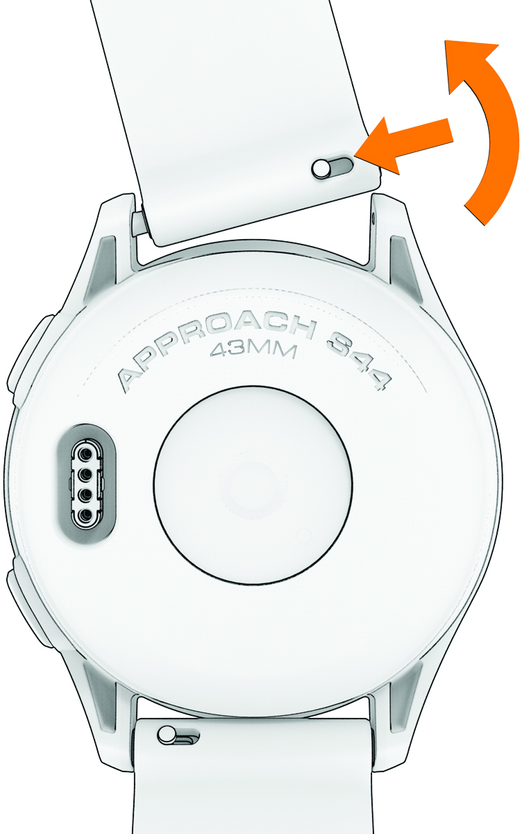 Changing the watch band