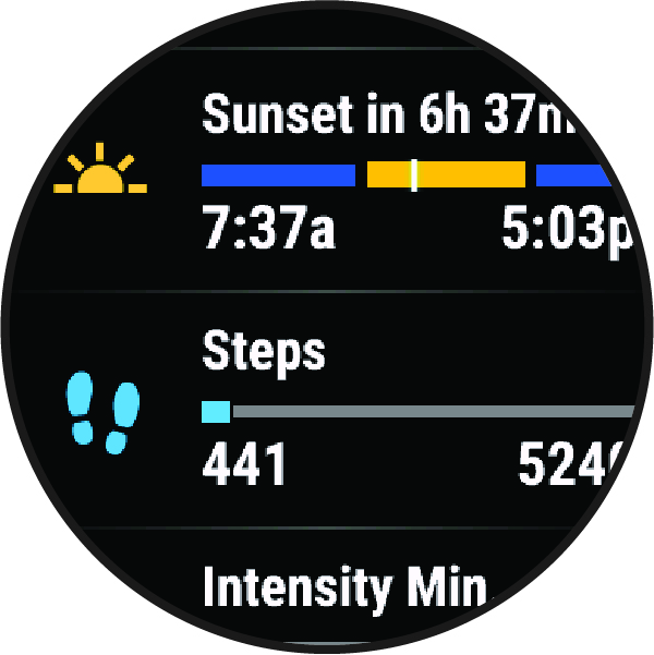 Screenshot of the glances loop