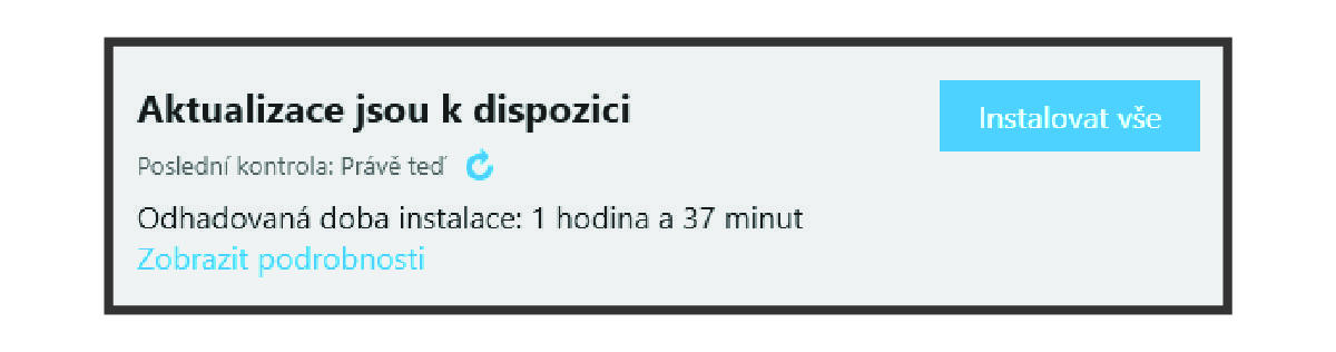 Aktualizace k dispozici v aplikaci Garmin Express