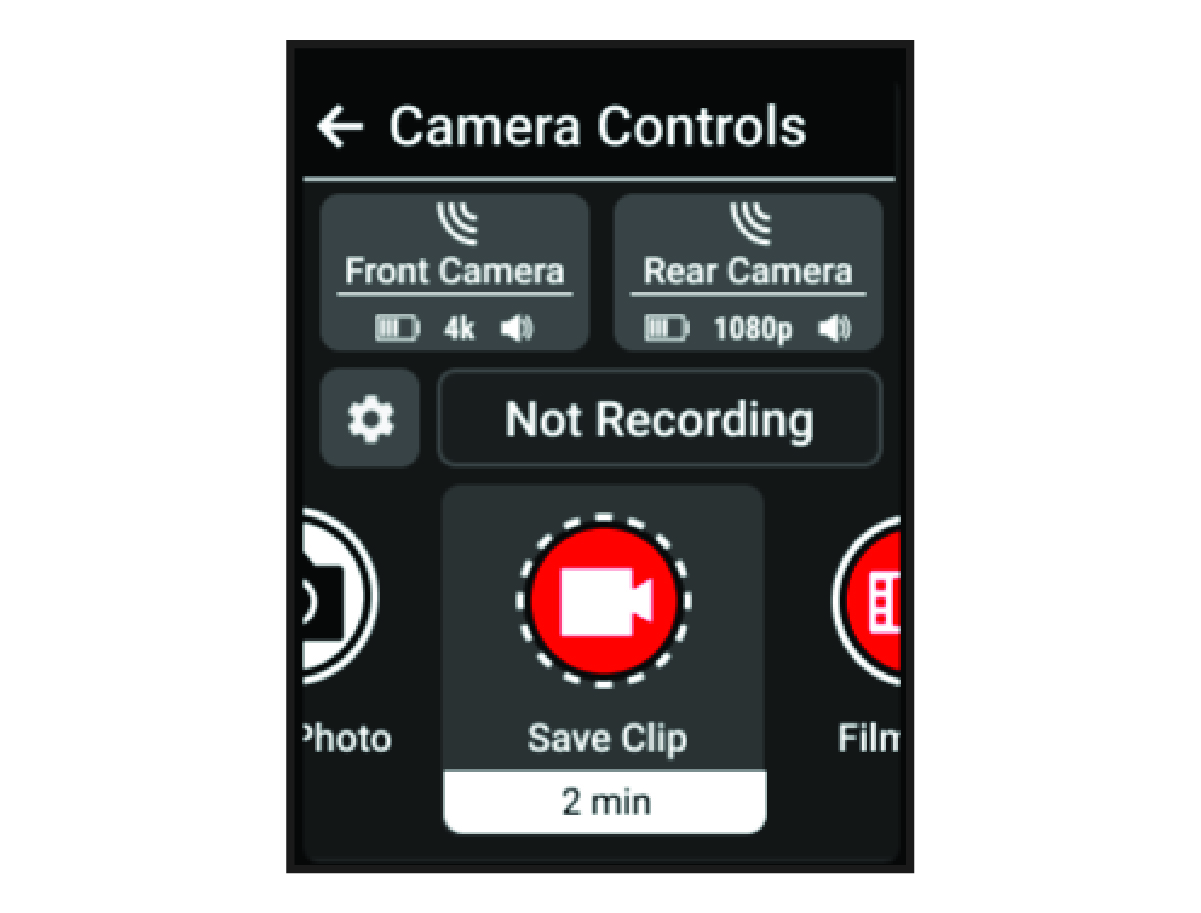 Kamerakezelési adatok