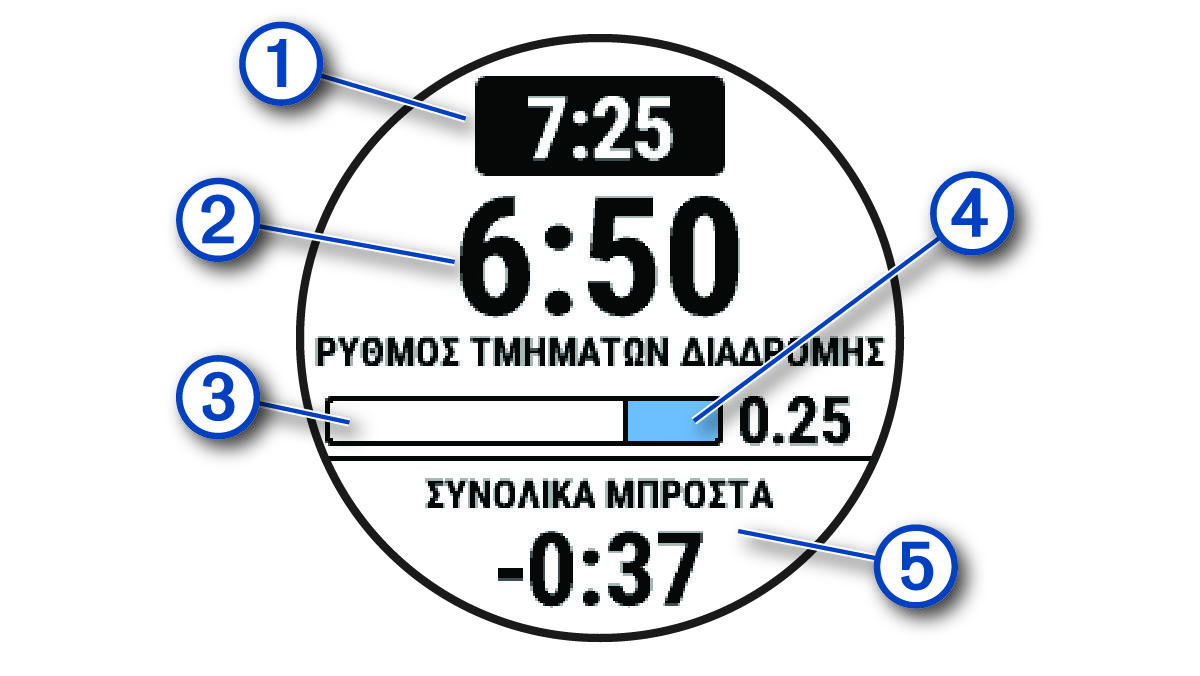 Δεδομένα PacePro, μαζί με επεξηγήσεις