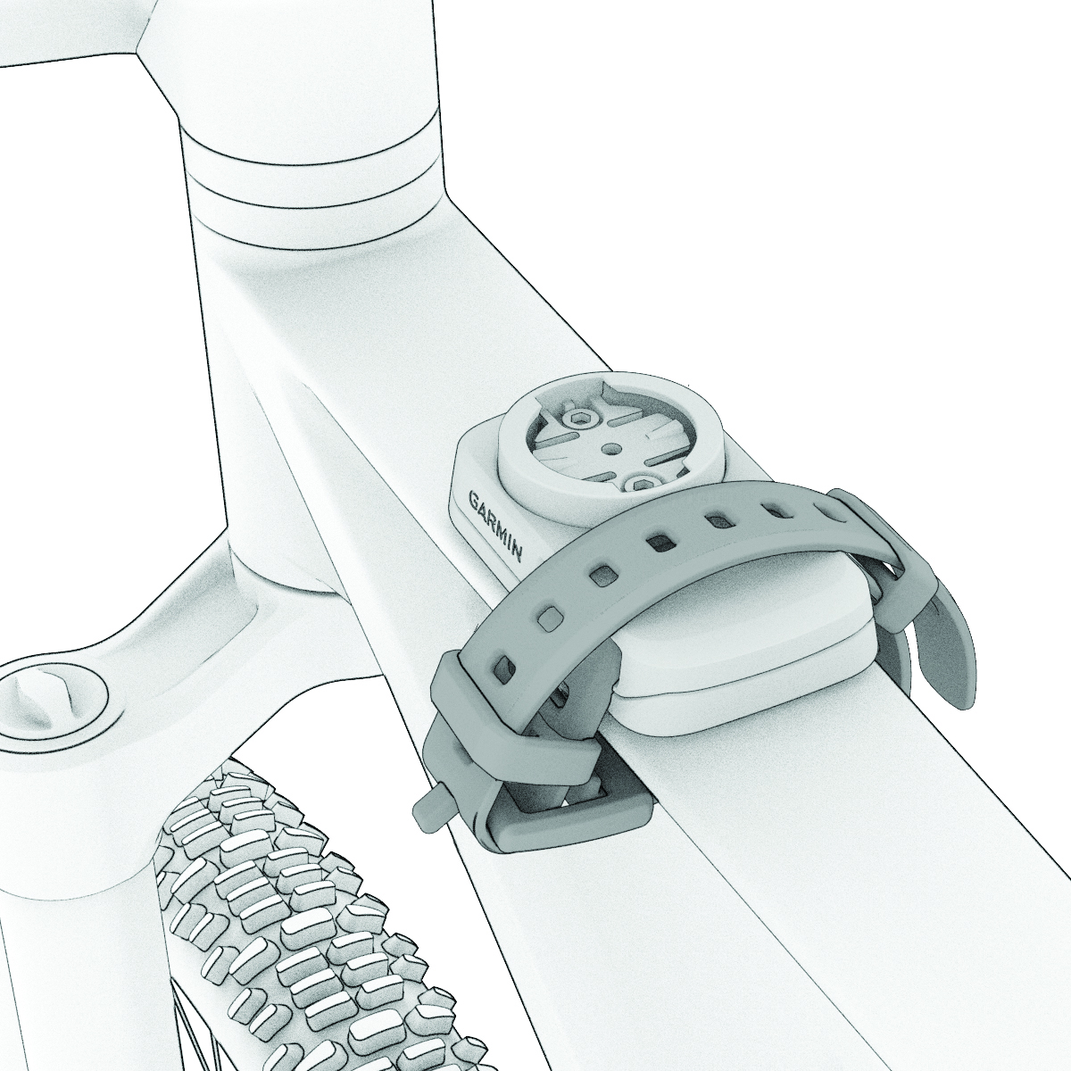 Kerékpárra szerelt eszköz