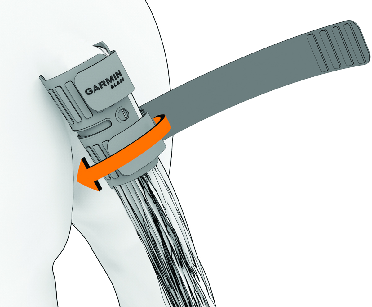 Last strap added to tail wrap