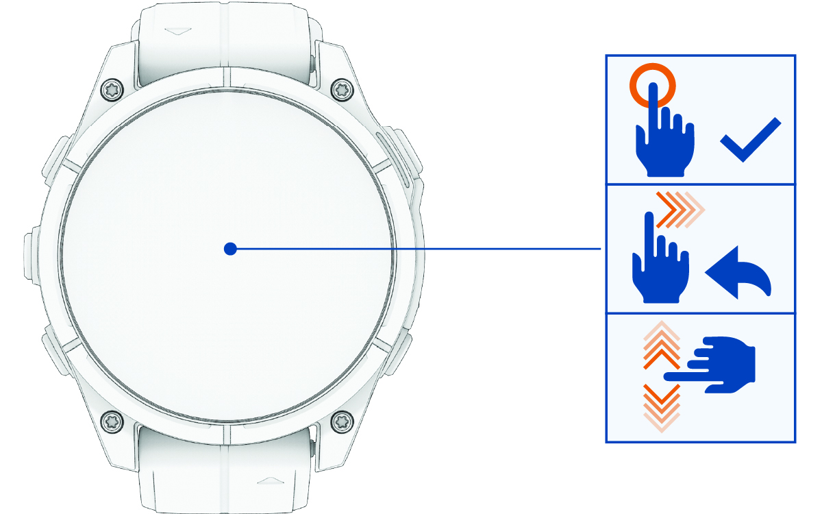 Érintőképernyő használata