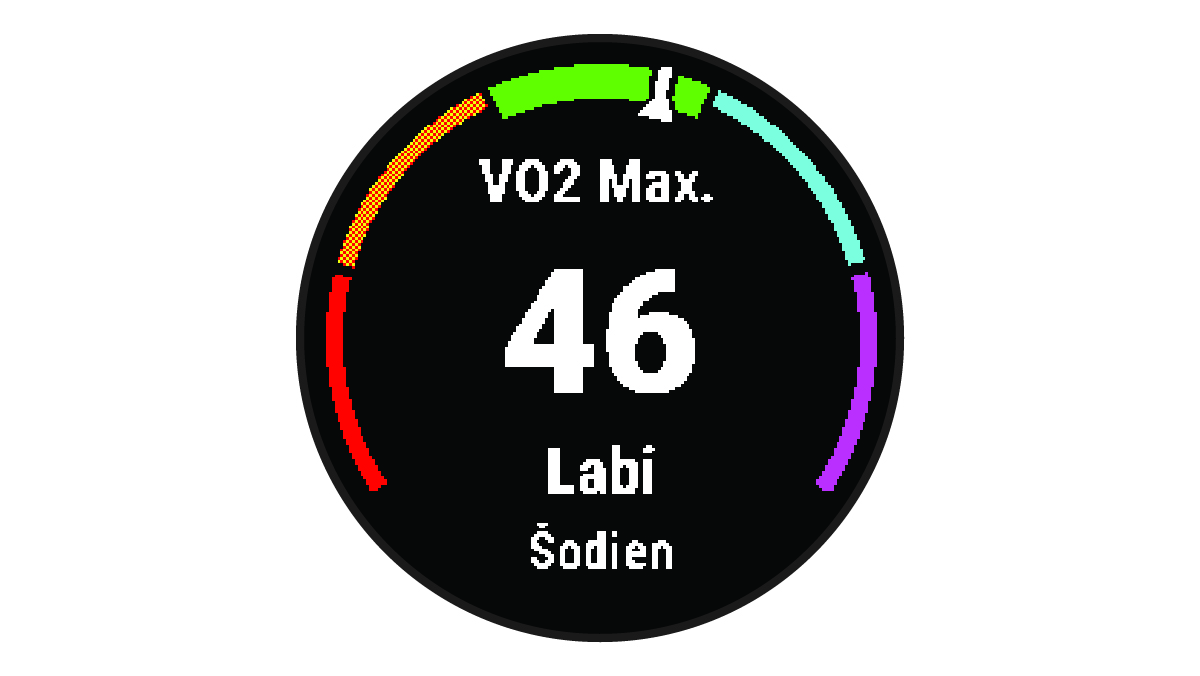 VO2 Max dati