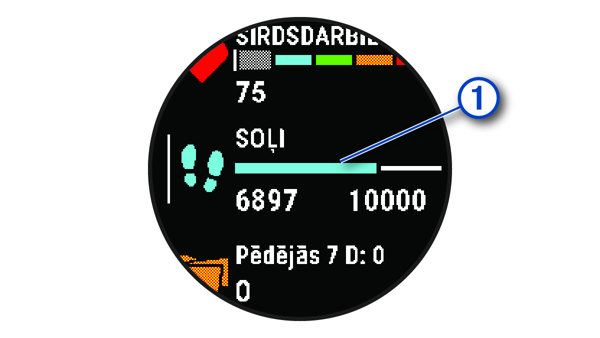 Soļu mērķa dati ar remarku