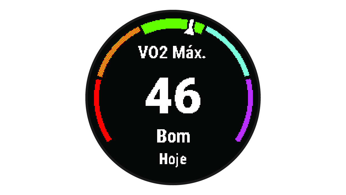 Dados de VO2 máximo