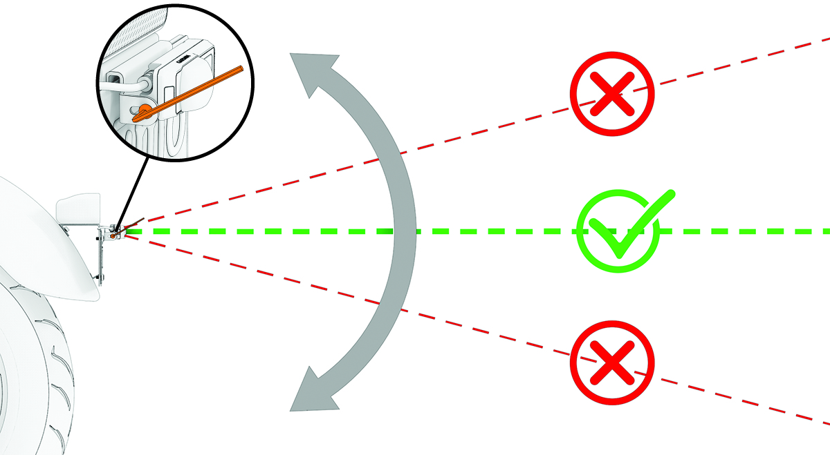 Immagine della regolazione del radar