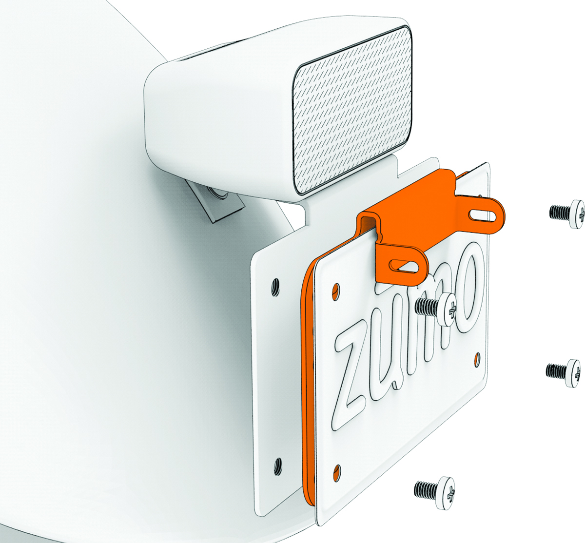 Rekisterikilpitelineen kiinnittäminen