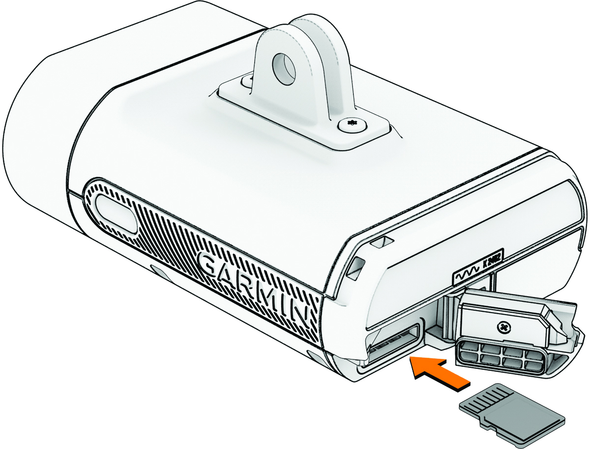 Memory card installation
