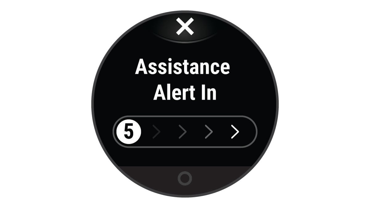 Assistance alert