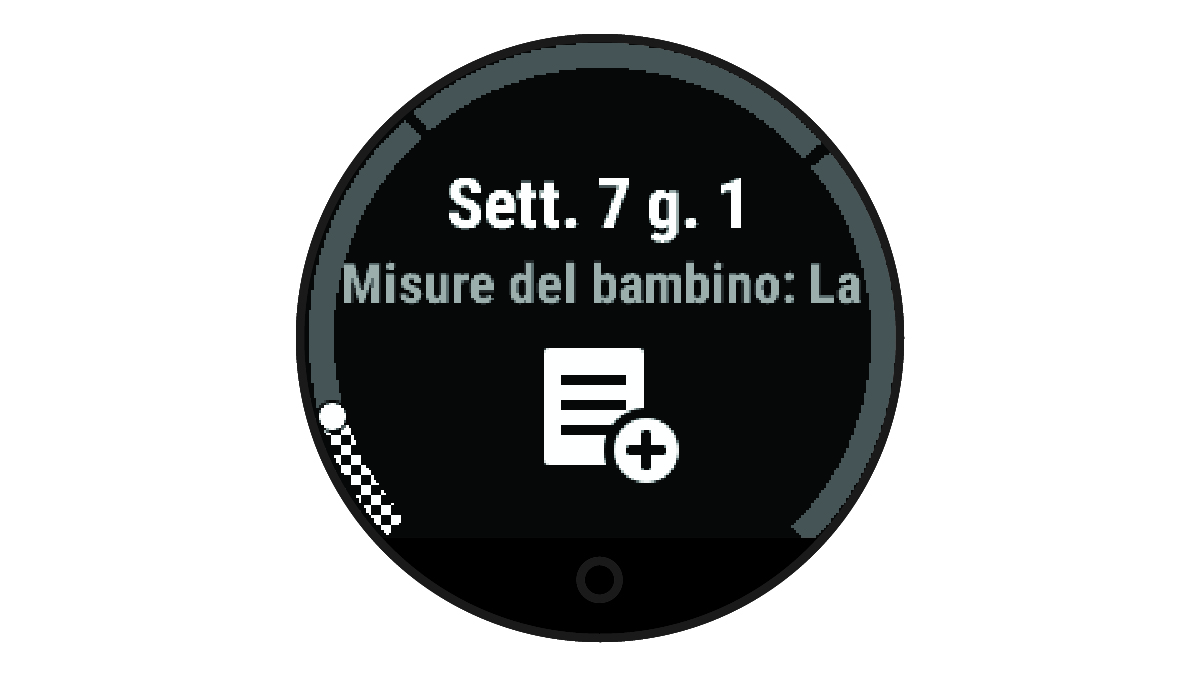 Dati relativi alla gravidanza