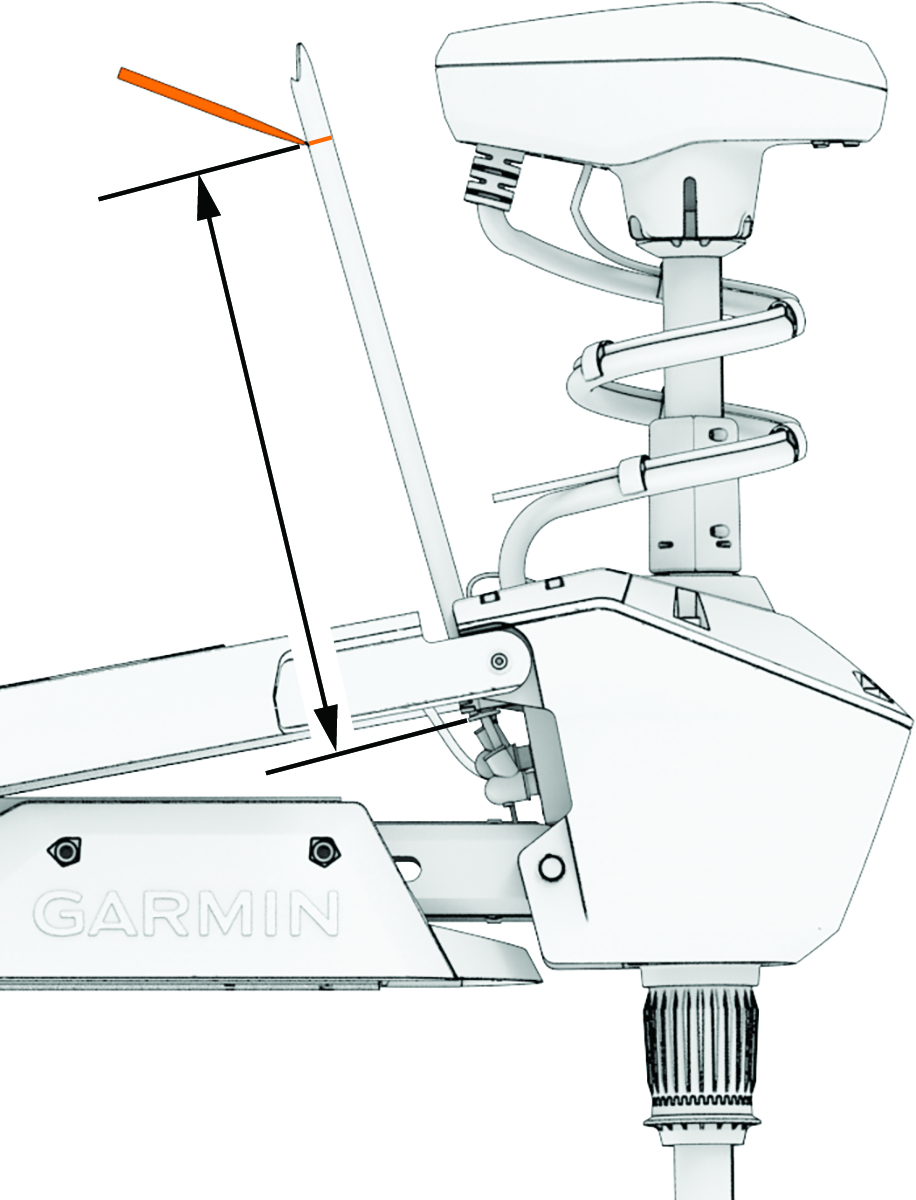 Marking the power cable length