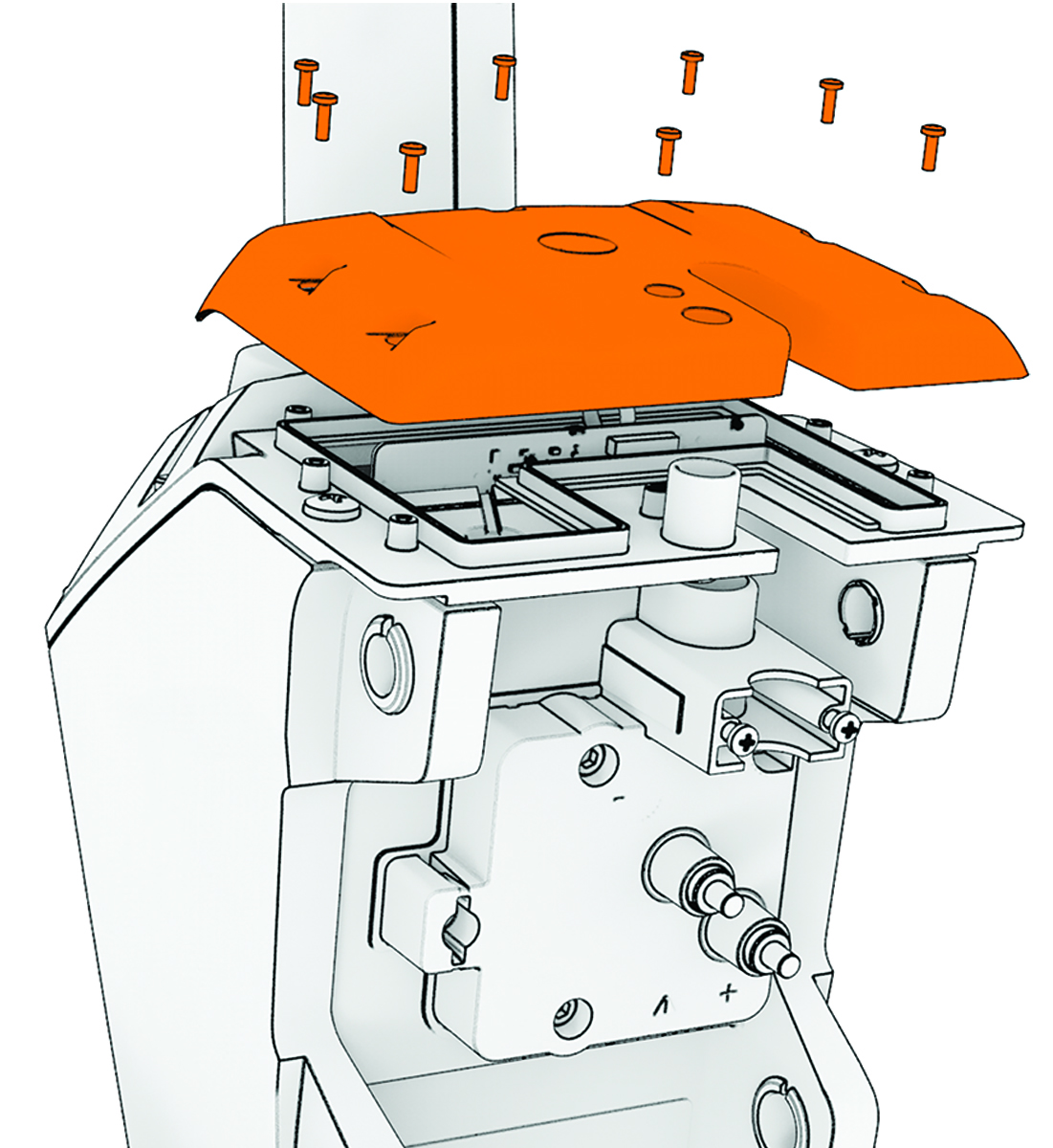 Removing the electronics cover