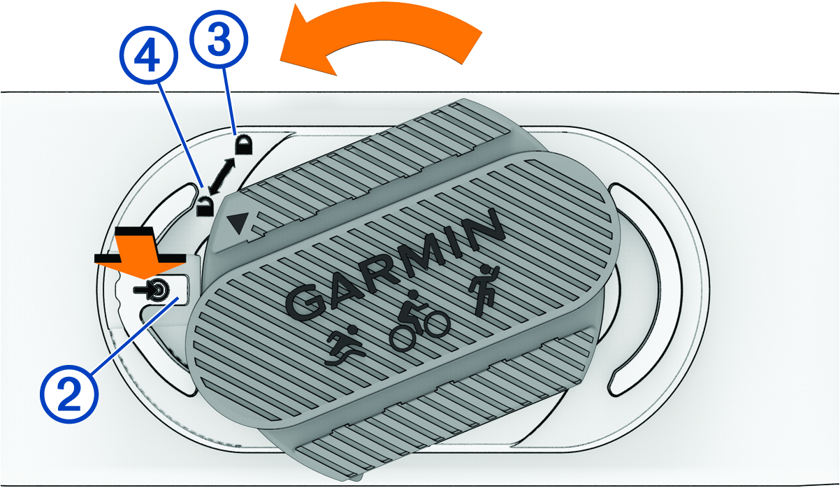 Garmin hrm battery type sale