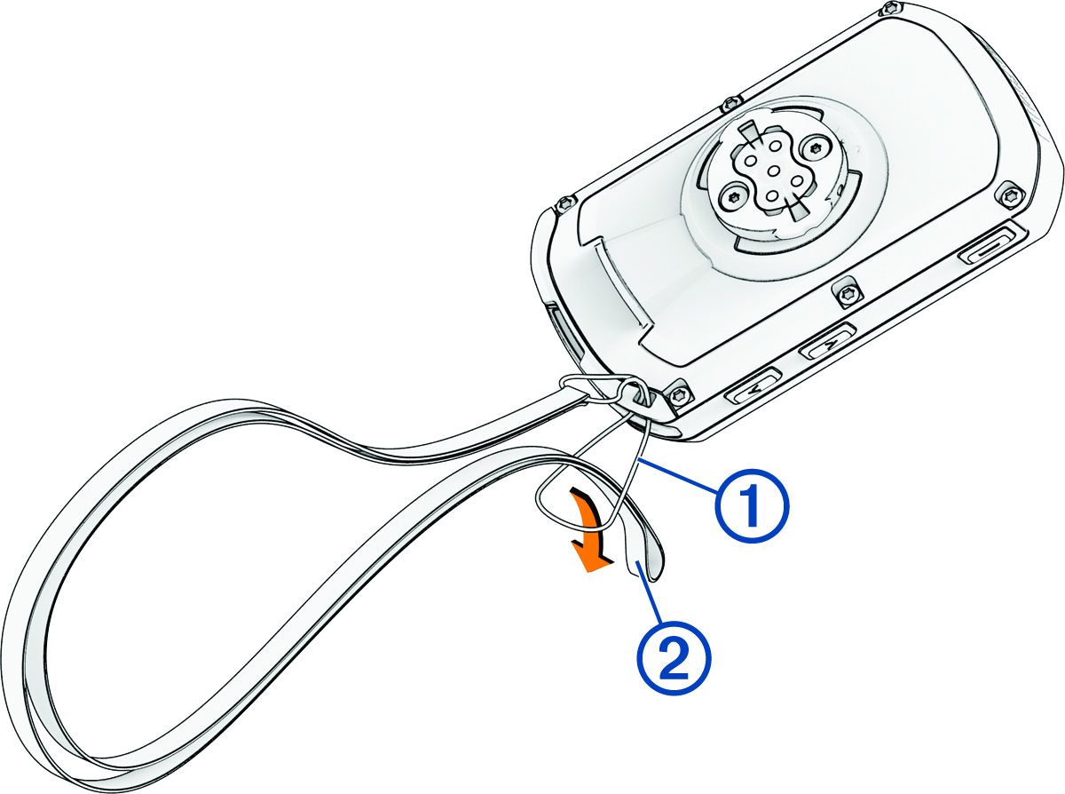 A nyakpánt felszerelése, jelölésekkel