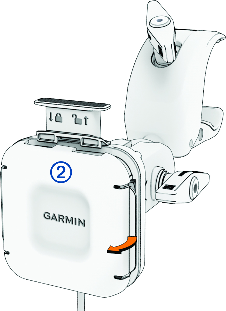 Mount cover removal with a callout