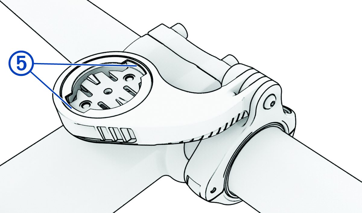 Mountain bike-os tartó, jelöléssel