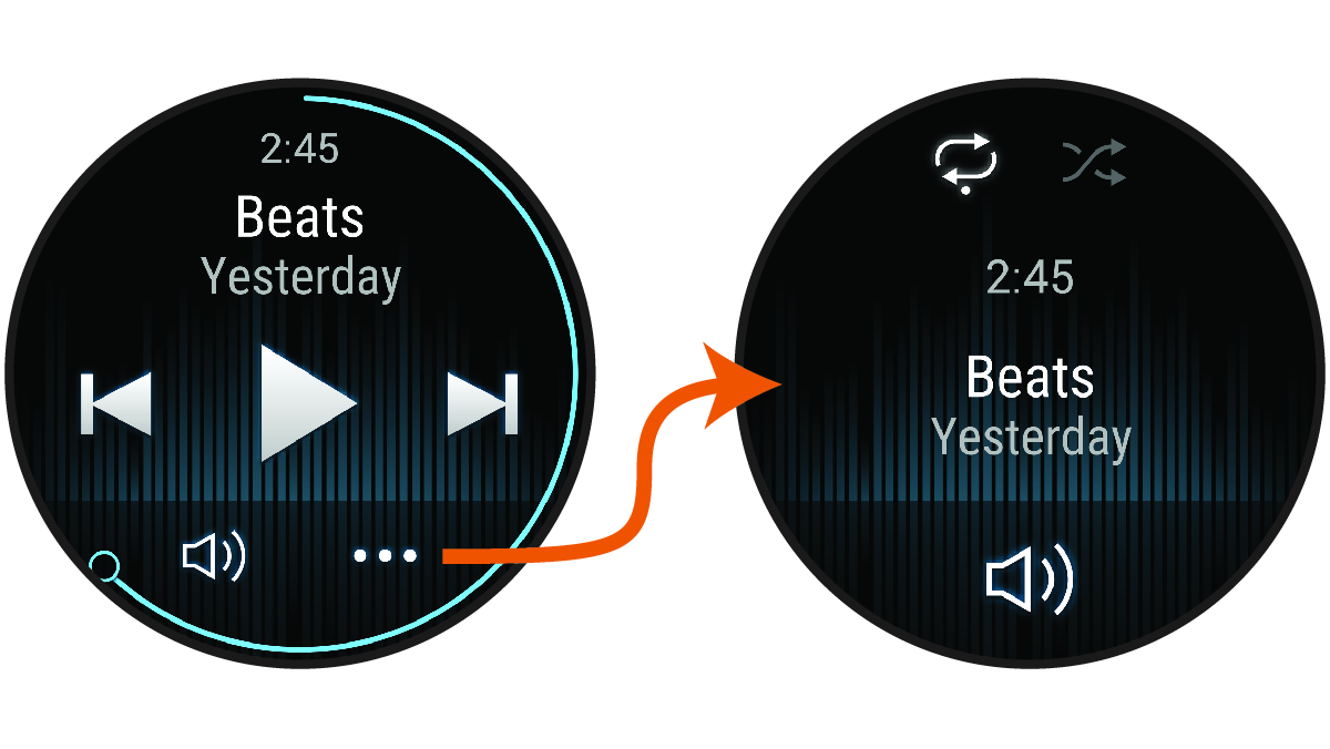 Music playback controls