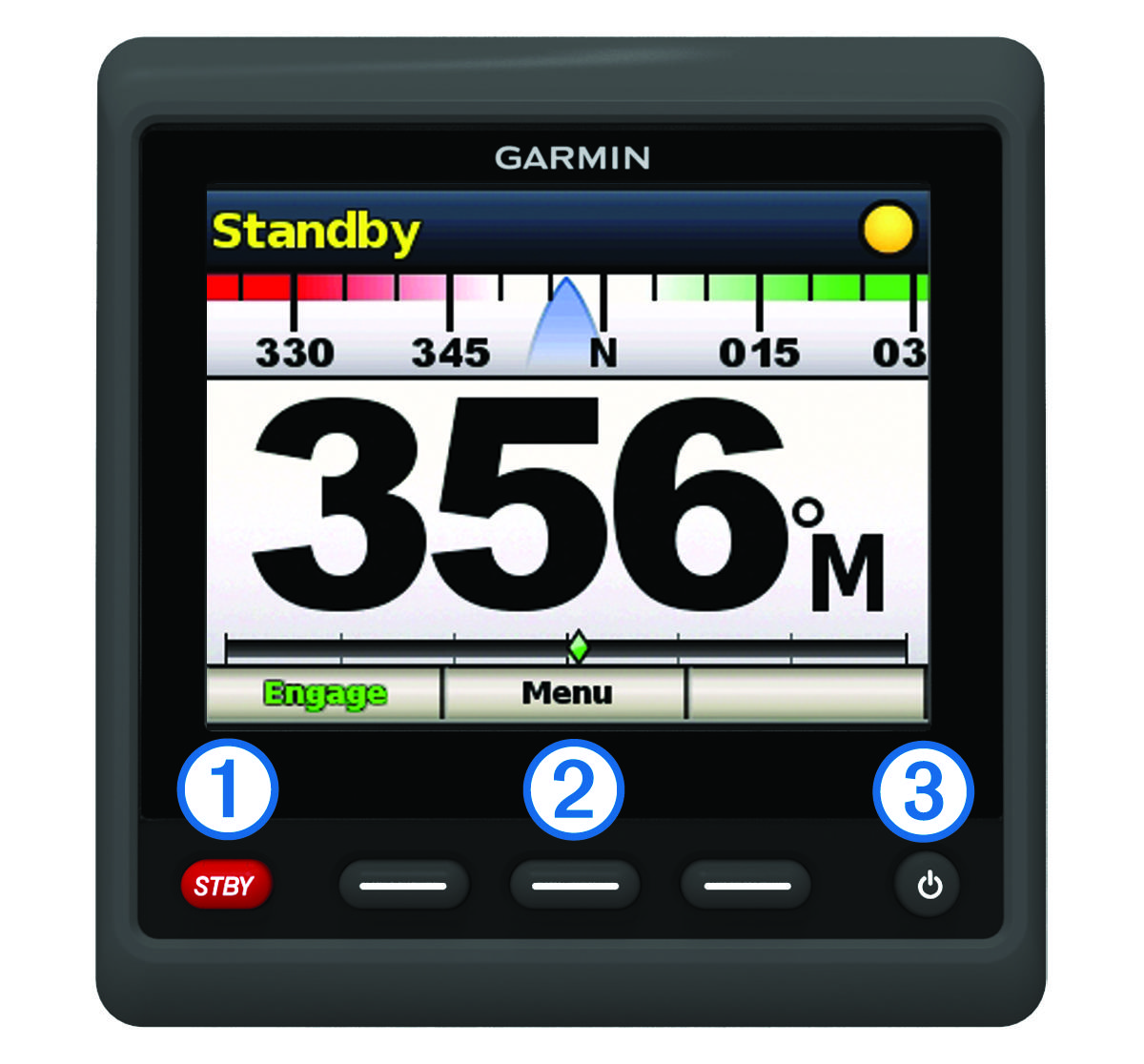Ierīces displejs ar remarkām