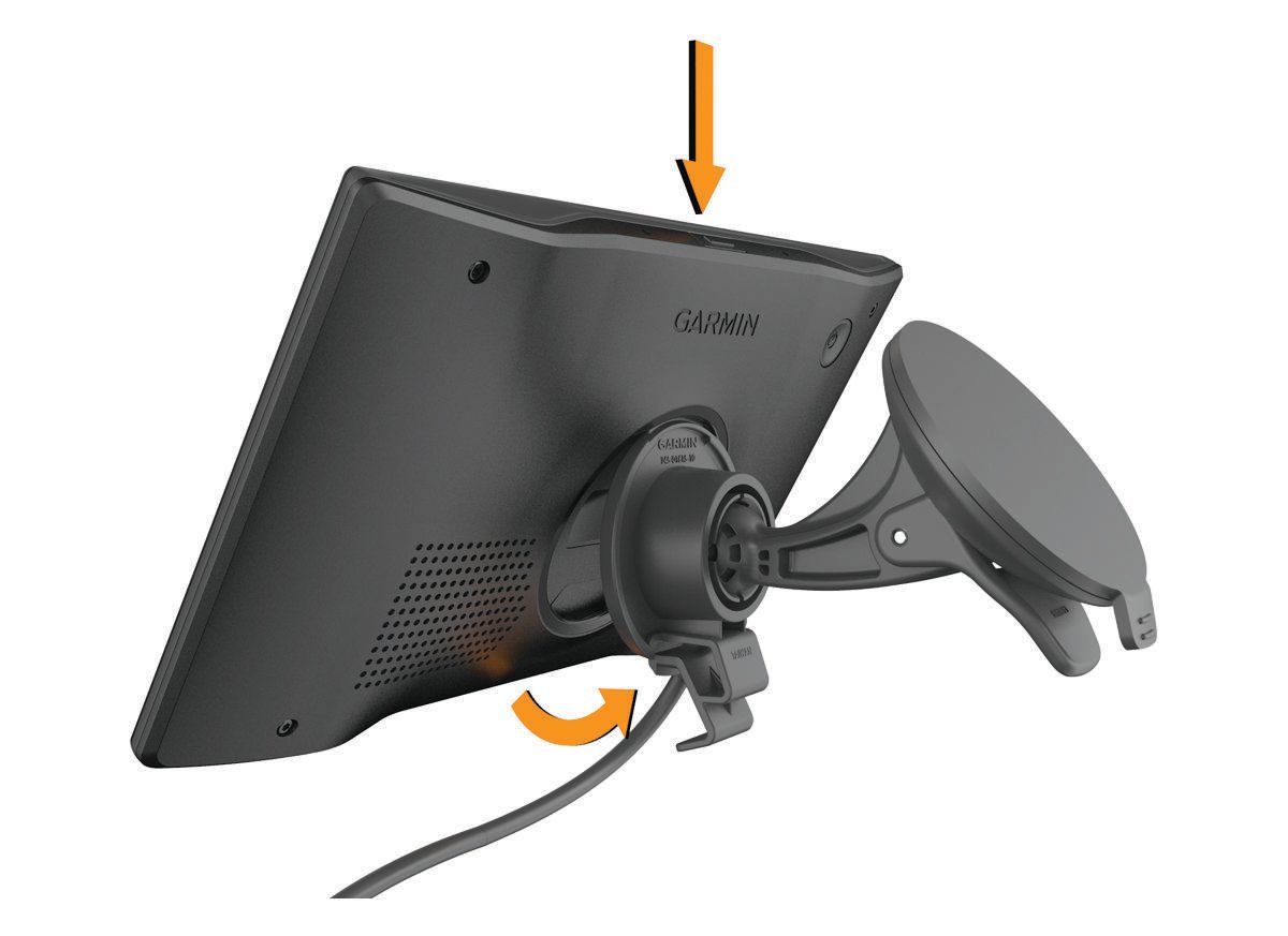 Garmin DriveSmart 66/76/86 Manual - Mounting and Powering the Garmin 66/76 Device in Your