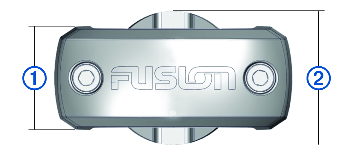 Bracket dimensions with callouts
