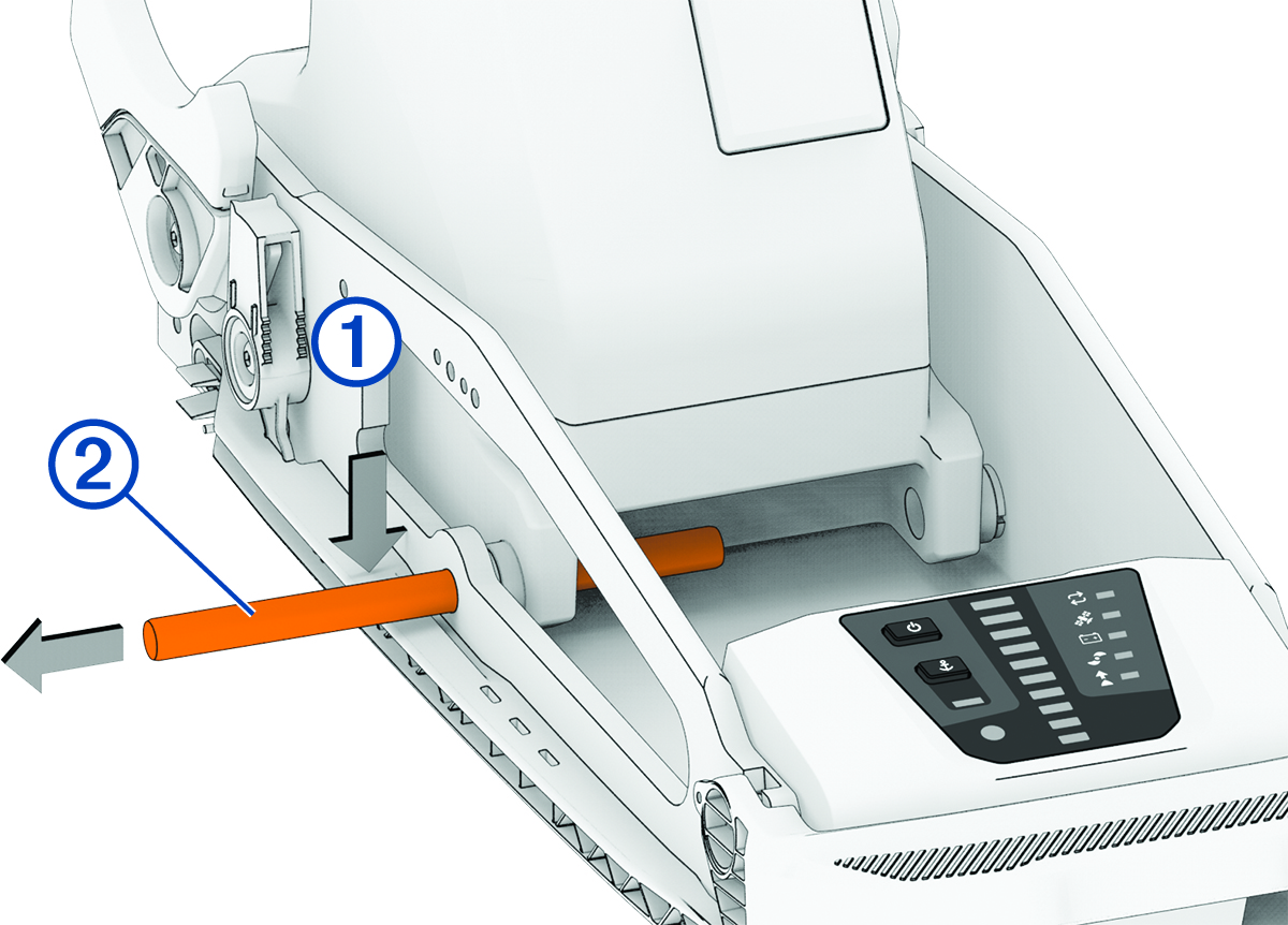 Assembly Diagram with Callouts and Arrows