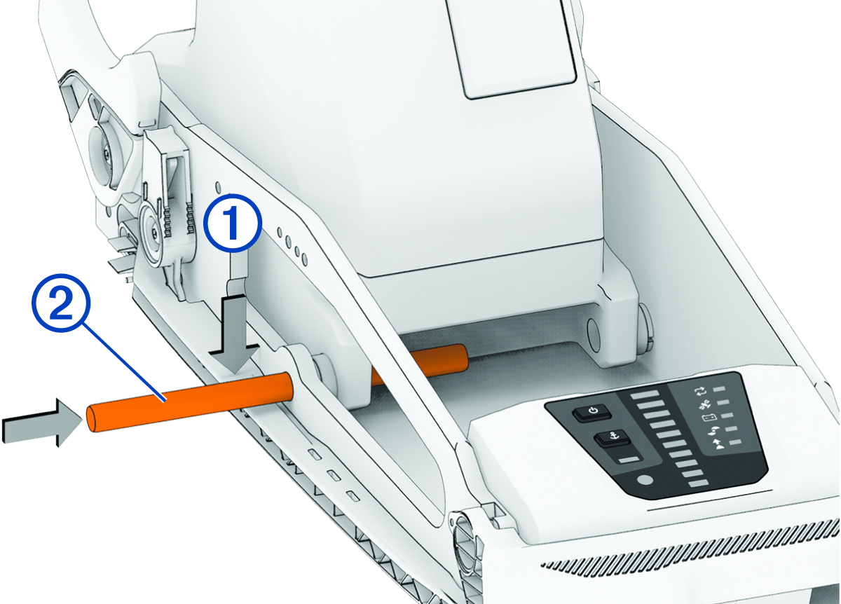 Assembly Diagram with Callouts and Arrows