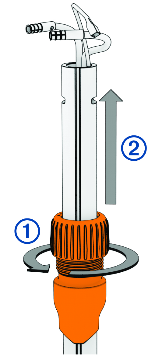 Shaft View with Callouts and Arrows