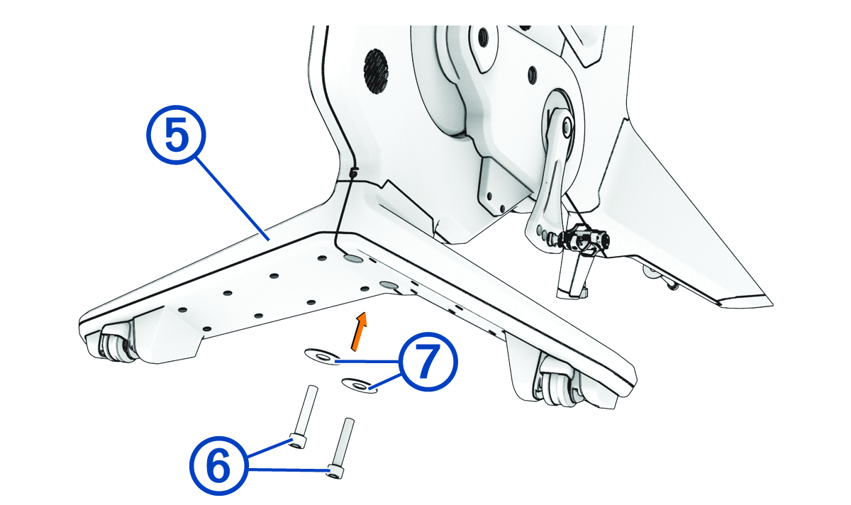 Pemasangan kaki belakang dengan petak bual