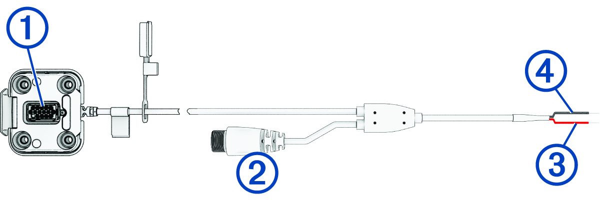 Wiring harness with callouts