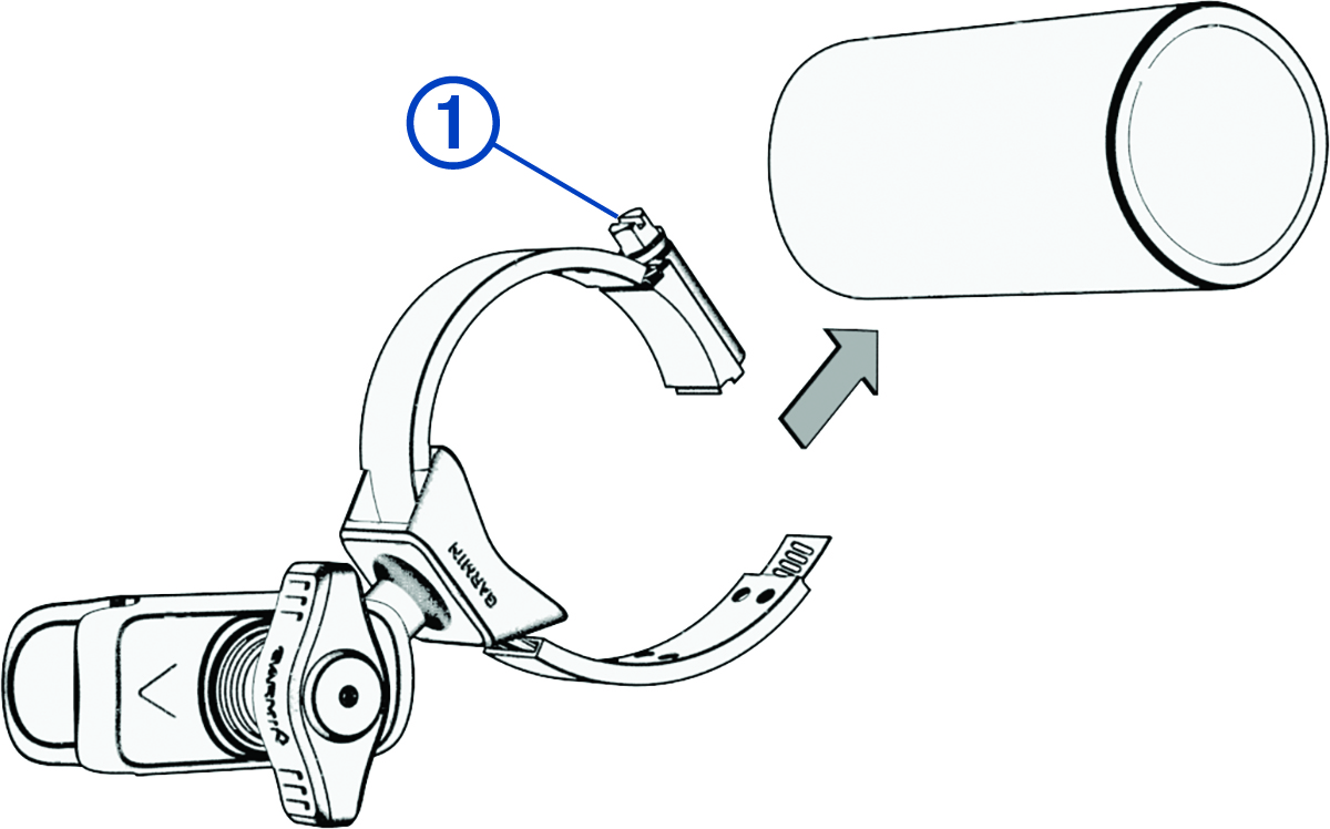 Roll bar mount connecting to the roll bar with a callout