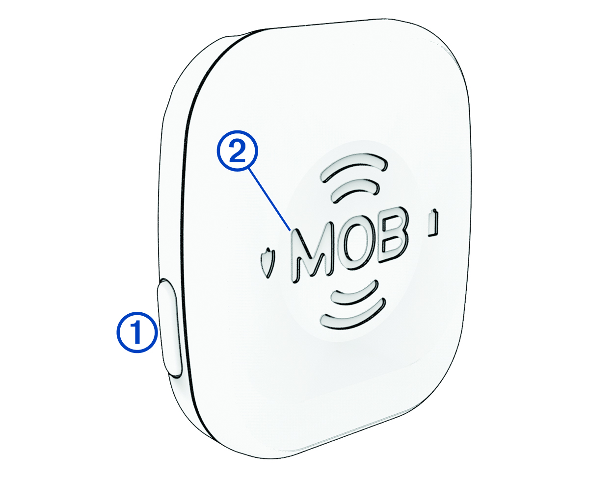 MOB tag with callouts