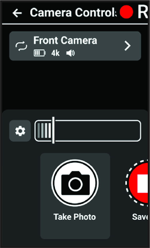 Edge overlay with camera controls