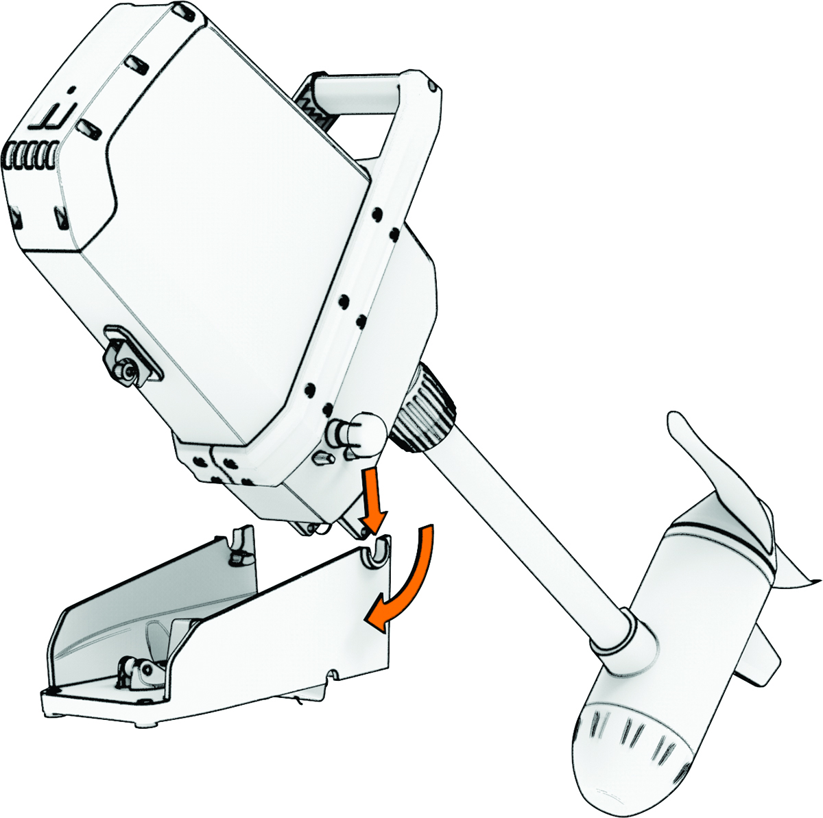 Installing the motor