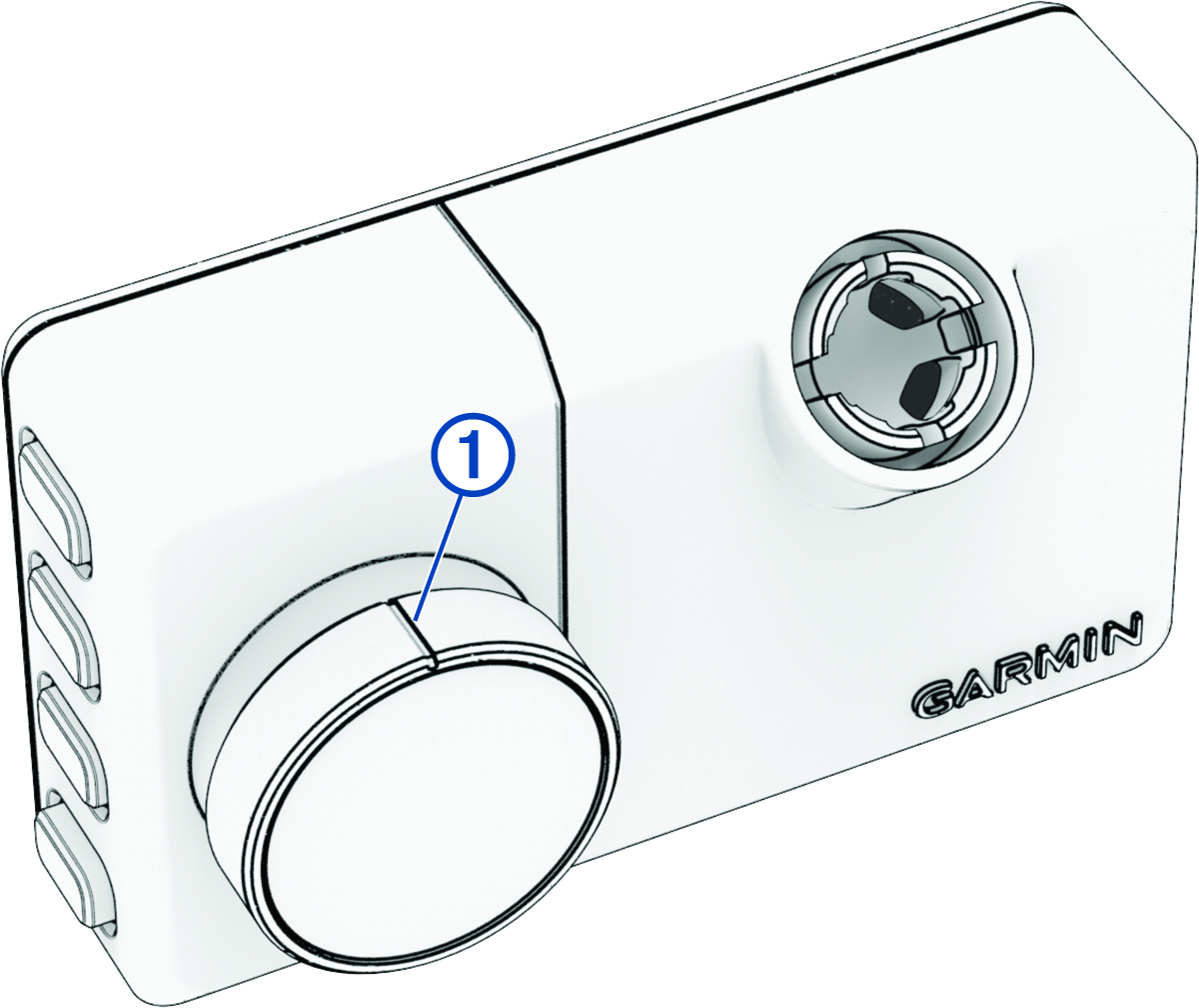 Polarizing filter orientation with a callout