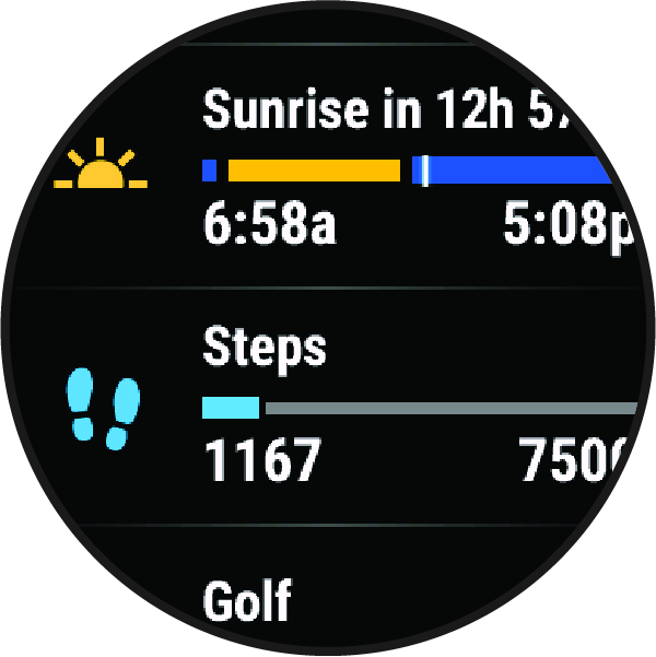 Screenshot of the glances loop