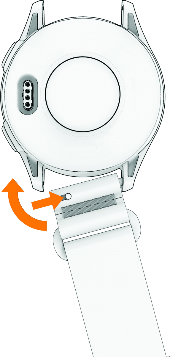 Installing the watch band