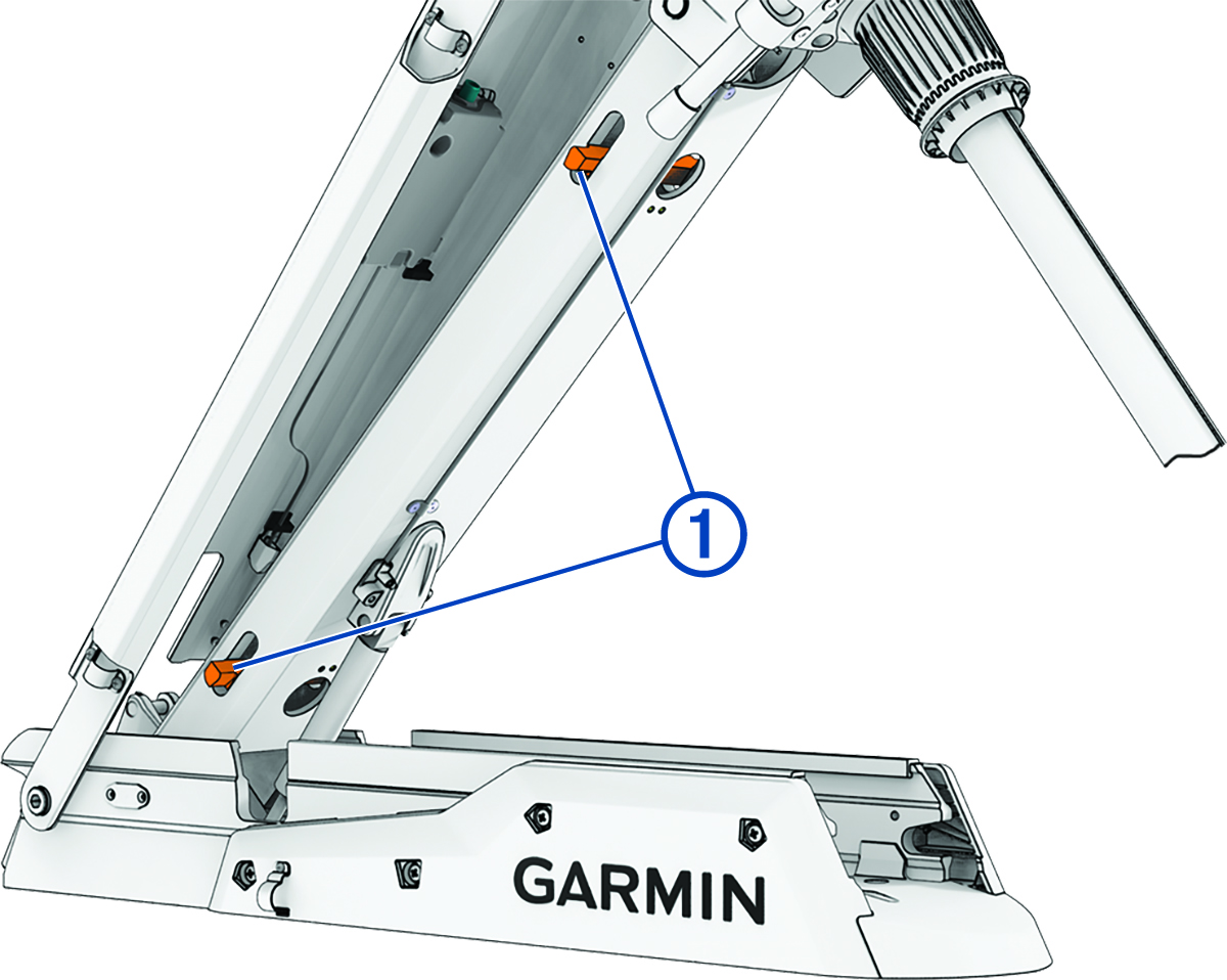 Latching mechanism location with callout
