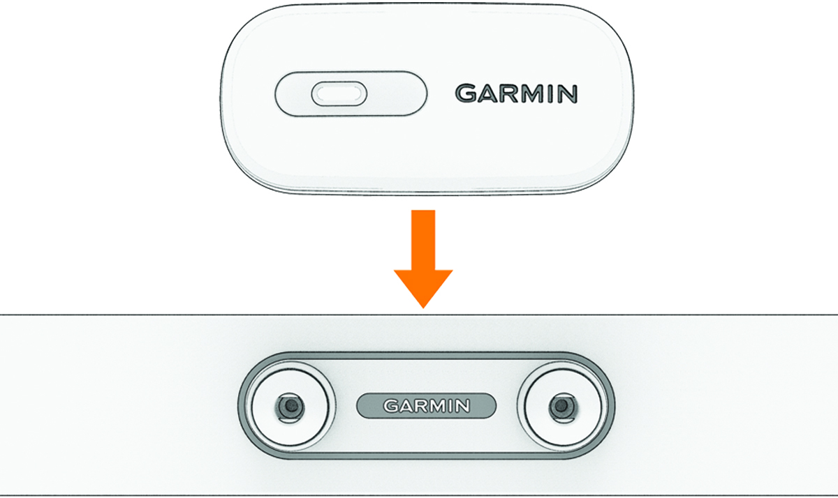 Device with an arrow